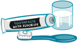 flouride toothpaste