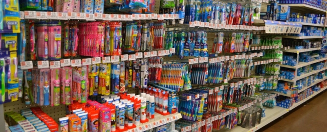 toothbrush aisle